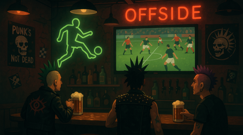 Offside – bar sportowy z alternatywnym klimatem: futbol, piwo i punk rock w jednym miejscu